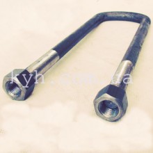 Стремянка рессоры Эталон задняя короткая с гайкой 25см (Укр)*  